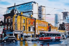 A City Washed Clean, 24x48